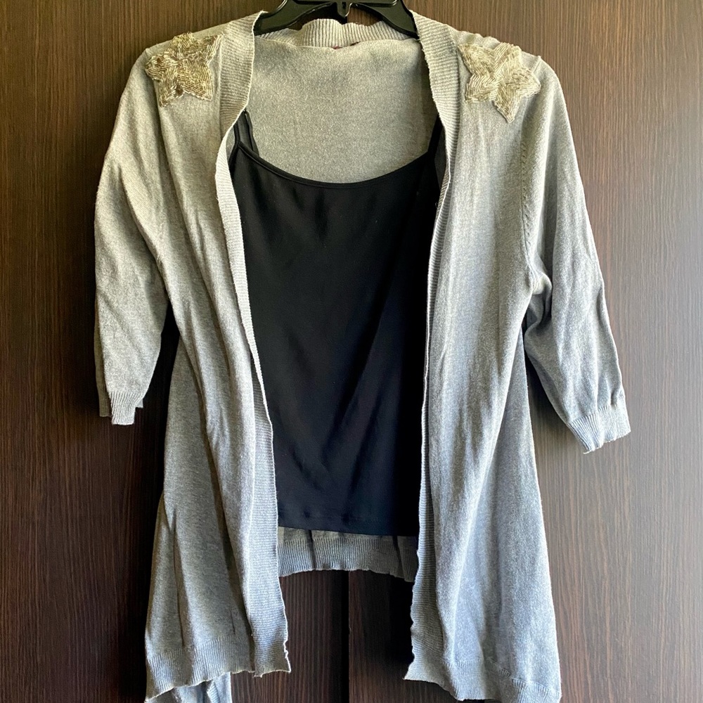 Express Cami + Cardigan Set